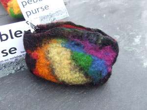 felt purse