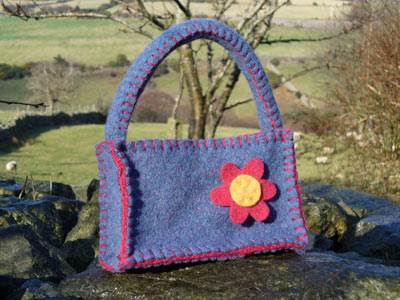 Turnip House Shop :  felt bag bag jazz-bag knitted felt