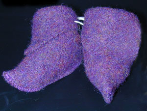 pixie boots purple