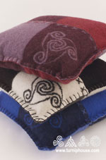 three cushions